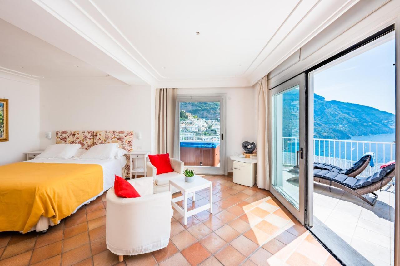 Villa Anfitrite Positano Bagian luar foto