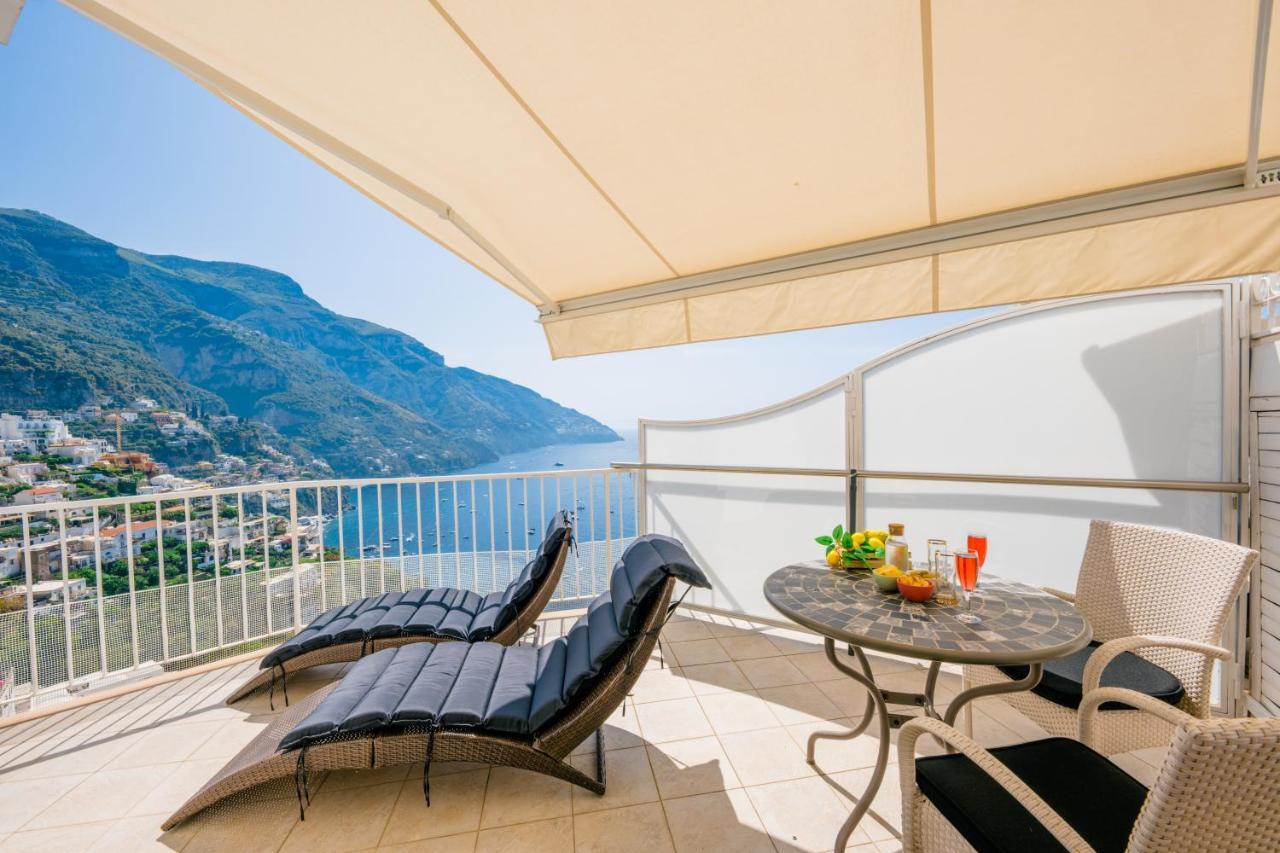 Villa Anfitrite Positano Bagian luar foto