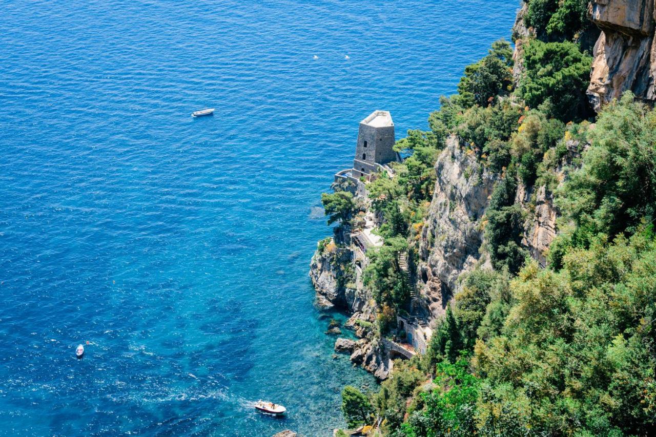 Villa Anfitrite Positano Bagian luar foto