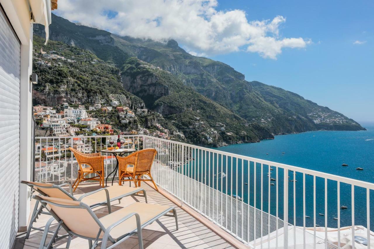Villa Anfitrite Positano Bagian luar foto