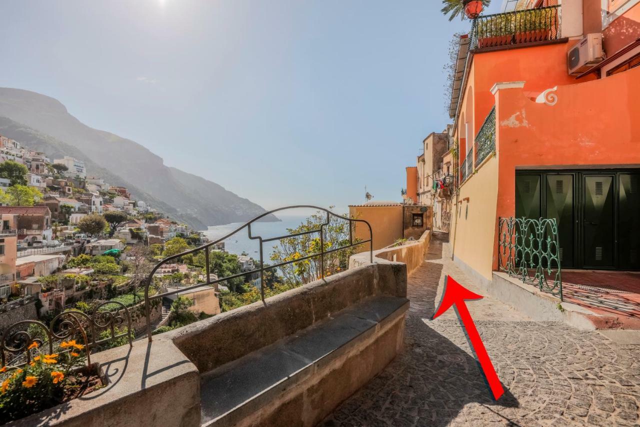 Villa Anfitrite Positano Bagian luar foto