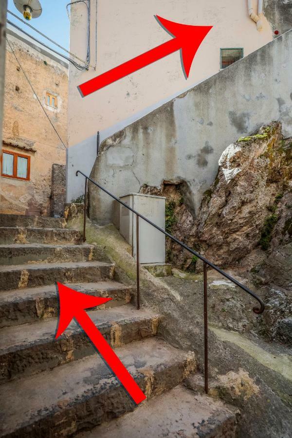 Villa Anfitrite Positano Bagian luar foto